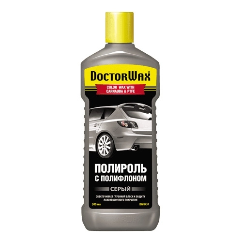 DW 8457 Полироль с полифлоном серая 300мл