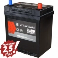Fiamm - 7905161 Black Japan B19J 38AH  P+(300 A) узкая клема (Size 187x127x22) Автомобильный аккумулятор
