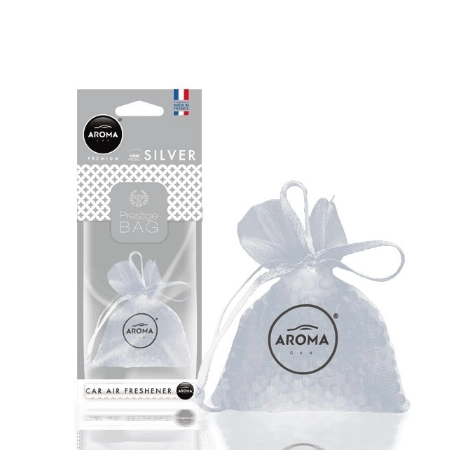 Aroma Car Prestige Bag silver aromatizator auto
