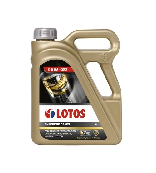 LOTOS  5W30 Synthetic C2+C3 5л Моторное масло
