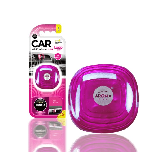 Aroma car loop gel (red fruits) 9гр ароматизатор