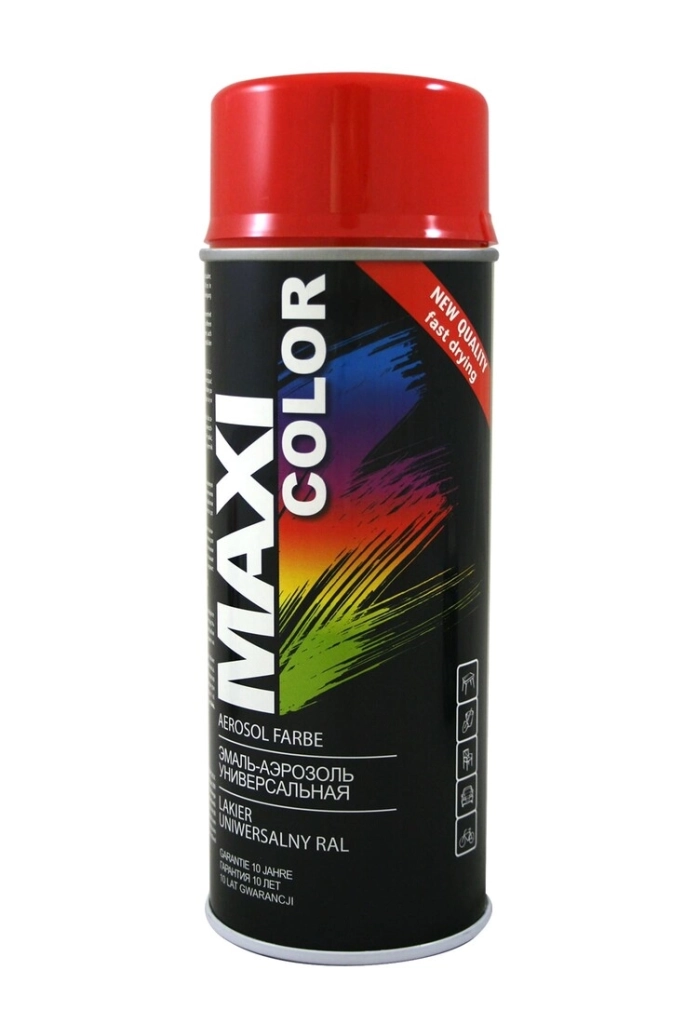 MX2002 Maxi Color RAL2002 Краска Оранжево-Красный 400мл
