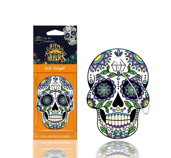 Aroma car cellulose tatoo (gold) aromatizator auto (24buc)