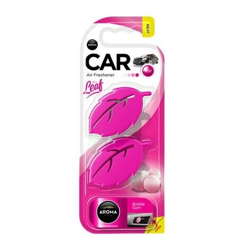 Aroma car leaf 3d (Bubble gum) ароматизатор