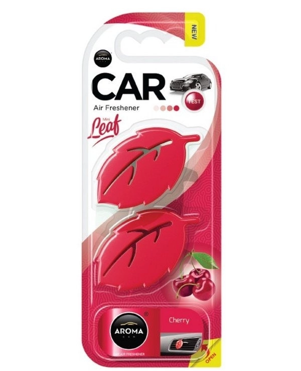 Aroma car leaf 3d мини (Cherry) ароматизатор