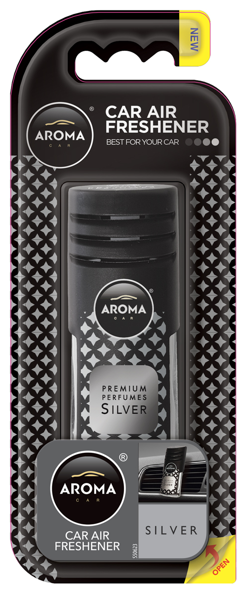 Aroma car prestige vent (silver) aроматизатор
