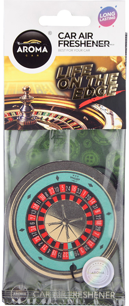 Aroma car cellulose (roulette)  ароматизатор