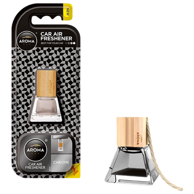 Aroma car prestige wood (chrome) aроматизатор