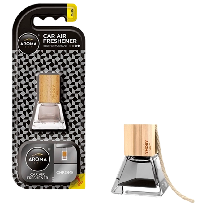 Aroma car prestige wood (Chrome) aроматизатор