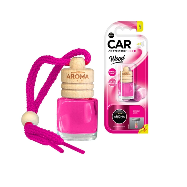 Aroma car wood (bubble gum) 6мл ароматизатор