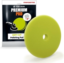 Soft  Cut Foam Pad (Premium) Diameter 150 мл. Green Губка для полировки