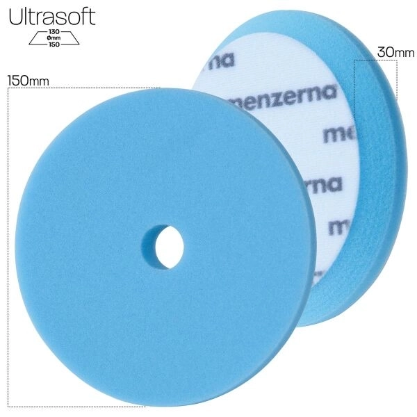 Heavy Cut Foam Pad (Premium) Diameter 150 mm Blue/Albastru Bureta de lustruit