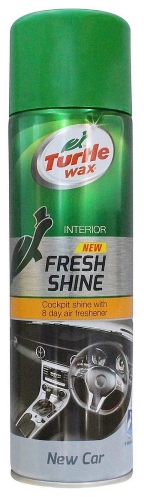53007 Turtle FRESH SHINE NEW-CAR 500 мл. Полироль для пластика
