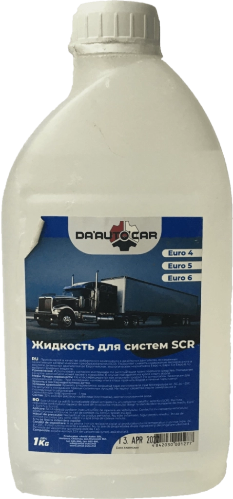 Solutie pentru motoare cu sistem SCR (Uree) ’DA’AUTO’CAR’ 1 kg.
