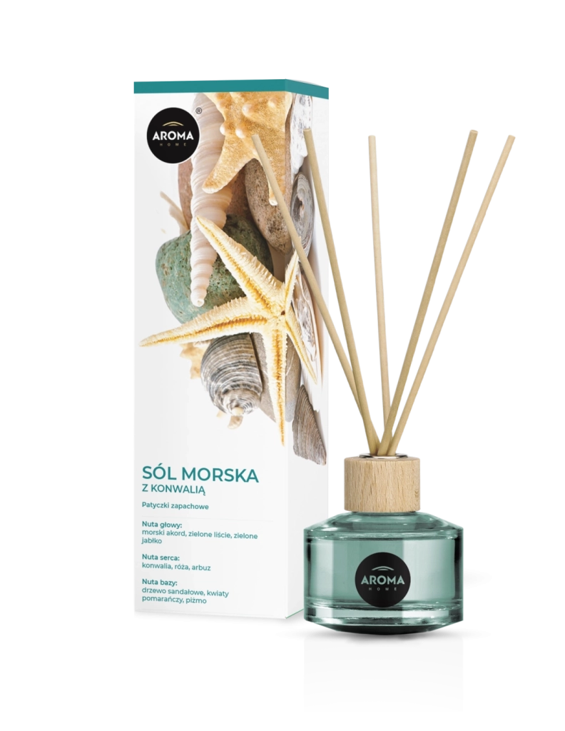 Aroma Home Sticks  ,Sare de mare cu Lacramioare, aromatizator 50ml