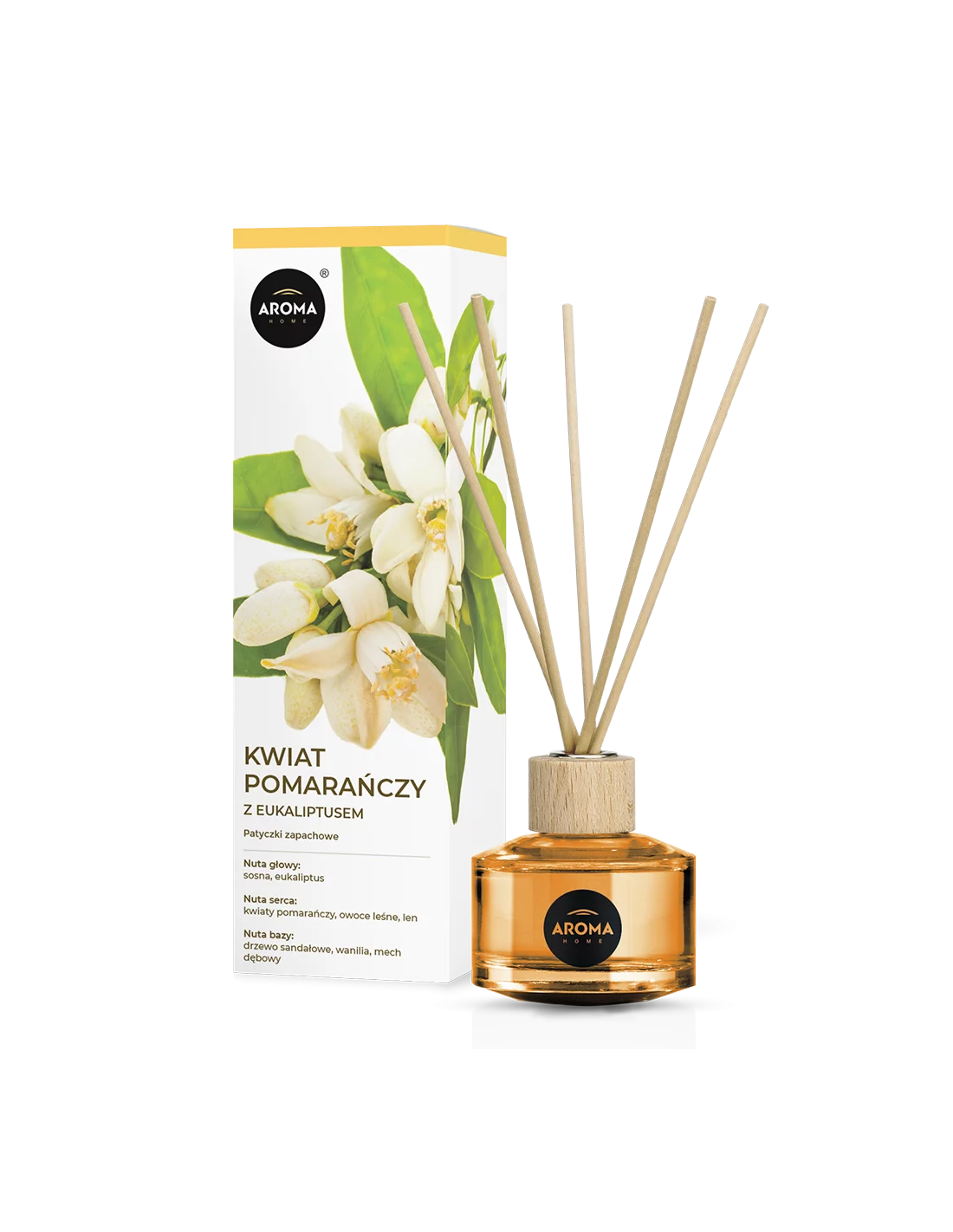 Aroma home sticks ,floare de portocal cu eucalipt , ароматизатор 50ml
