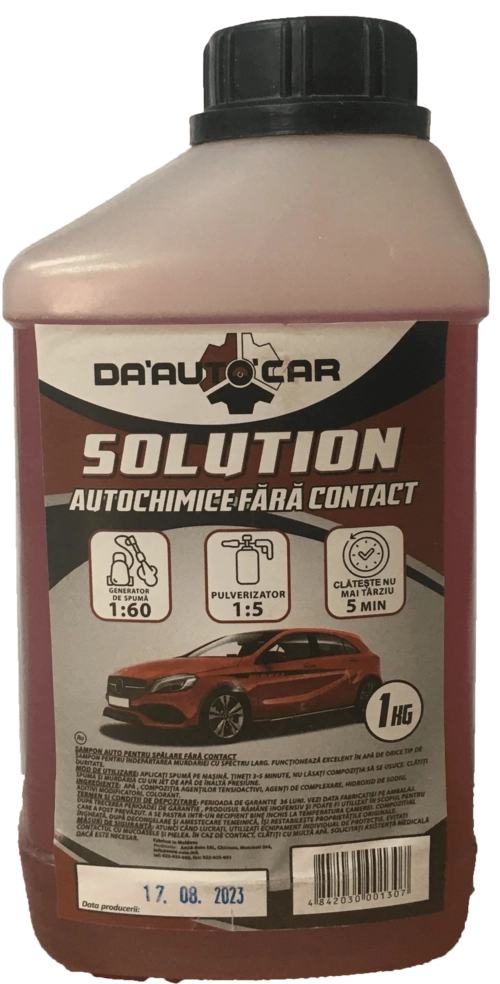 SOLUTION Средство для бесконтактной мойки авто 1:60 ’DA’AUTO’CAR’ 1 кг