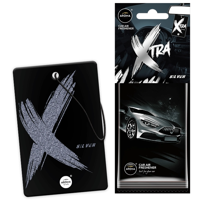 Aroma car xtra (silver) ароматизатор