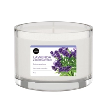 Aroma Home Свеча Лаванда с Розмарином 115г. 