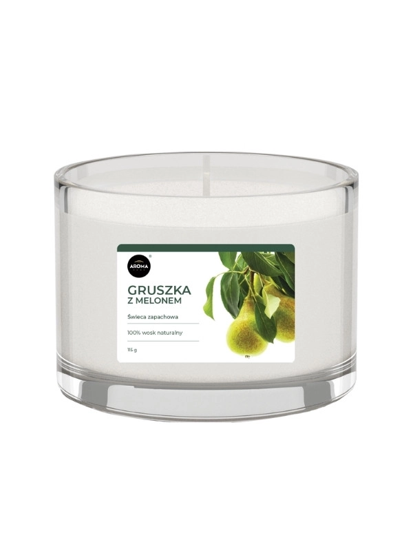 Aroma Home Свеча Груша с Дыней 115г.