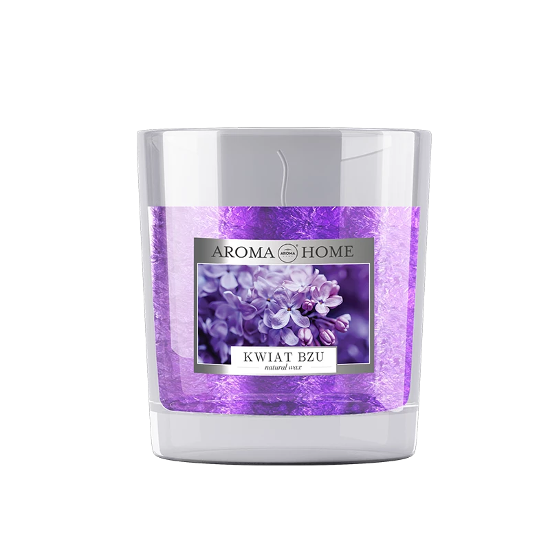 Aroma home lumanare unique, liliac 115g.
