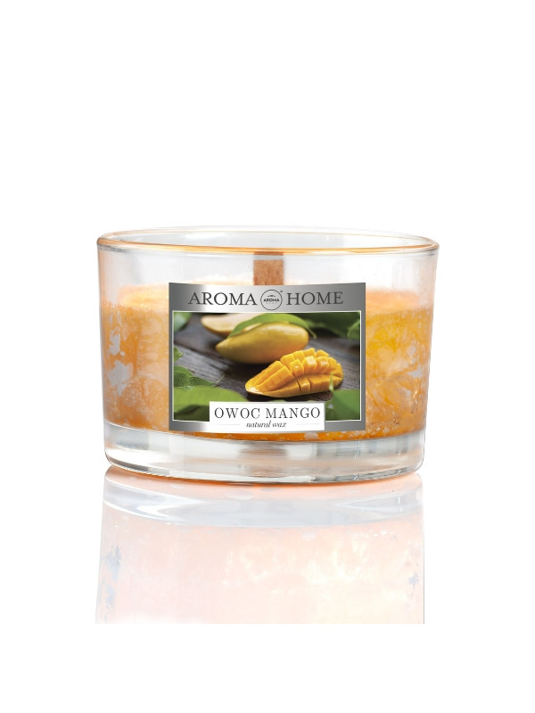 Aroma home lumanare unique, mango 115g.