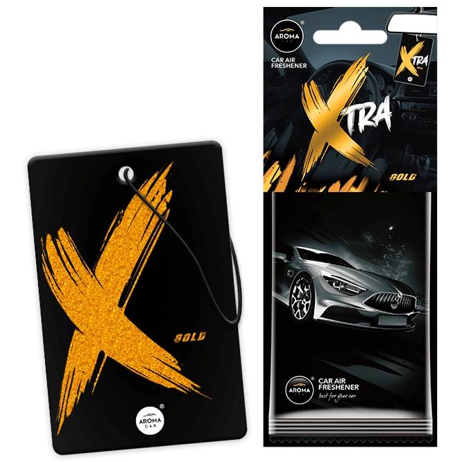 Aroma car xtra (gold) ароматизатор