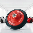 Backing Plate Diameter 123 мм/5  Red/Красная Губка для полировки