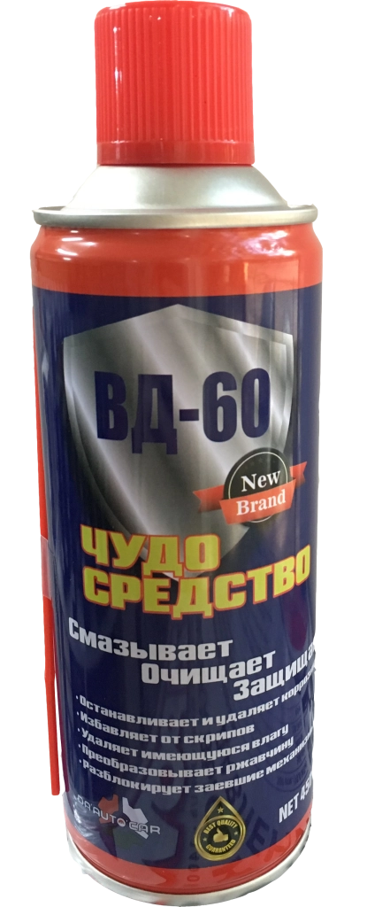 WD-60 Preparat lubrifiant anti-rust spray ’DA’AUTO’CAR’ 450 ml.