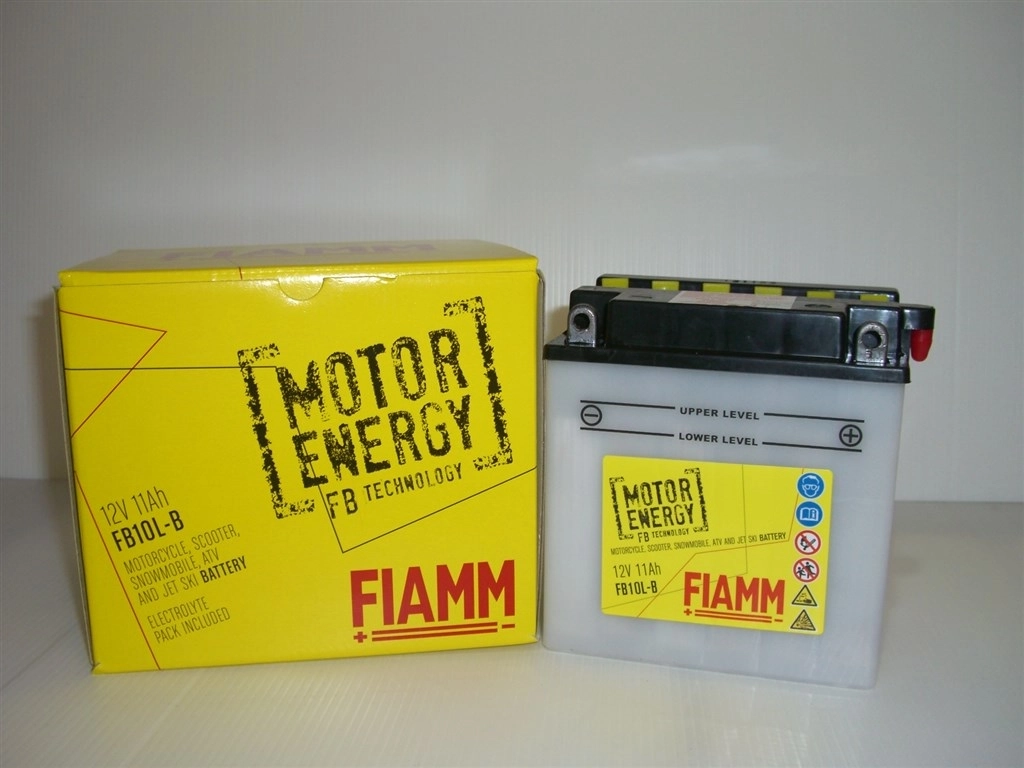 Fiamm - Moto 7907005  FB10L-B (12V/11Ah) (135x90x145 - +) аккумулятор для мотоцикла