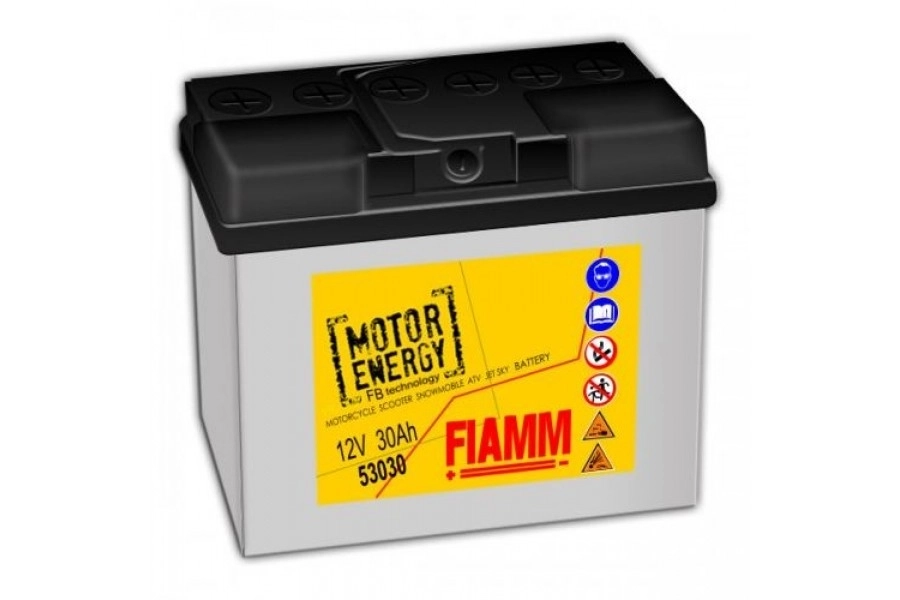 Fiamm - Moto 7904462  53030 12V-30ah (300A) аккумулятор для мотоцикла