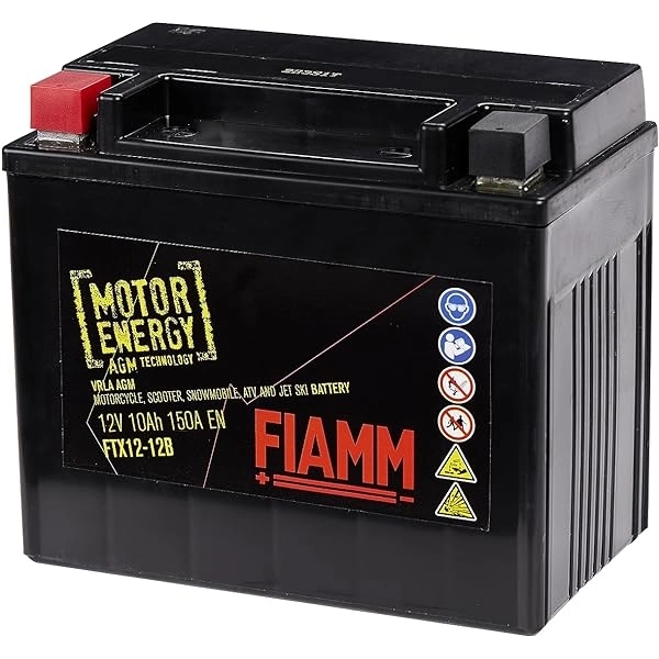 Fiamm - Moto 7907034  FTX20HL-12B) Baterie p-u motocicleta