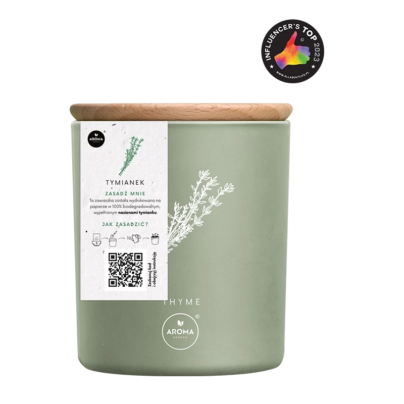 Aroma Home Свеча с Семенами и Ароматом Тимьяна 160г