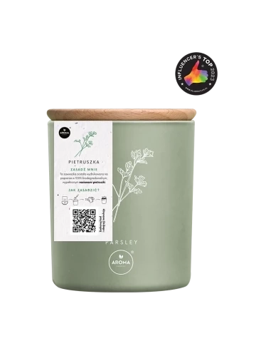 Aroma Home Свеча с Семенами и Ароматом Петрушки 150г