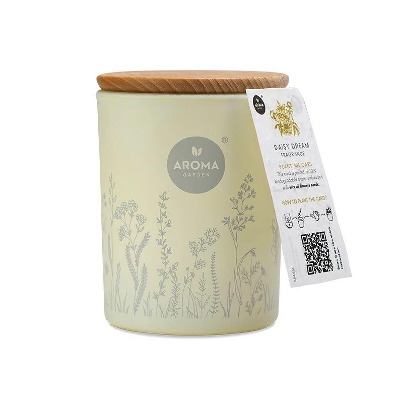 Aroma Lumanare cu Seminte si Aroma de Roamnita 150g