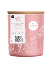 Aroma Home Lumanare cu Seminte si Aroma de Flori de Padure 150g