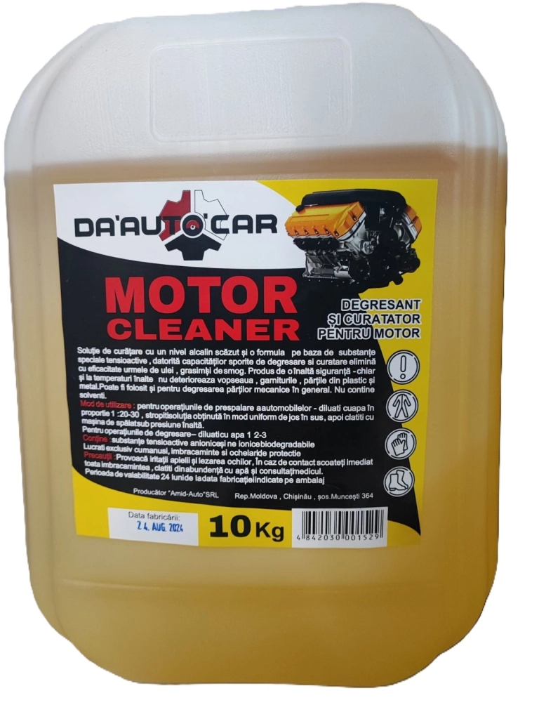 MOTOR CLEANER 10 kg ’DA’AUTO’CAR’ Degresant si curatator p-u motor (fara contact)