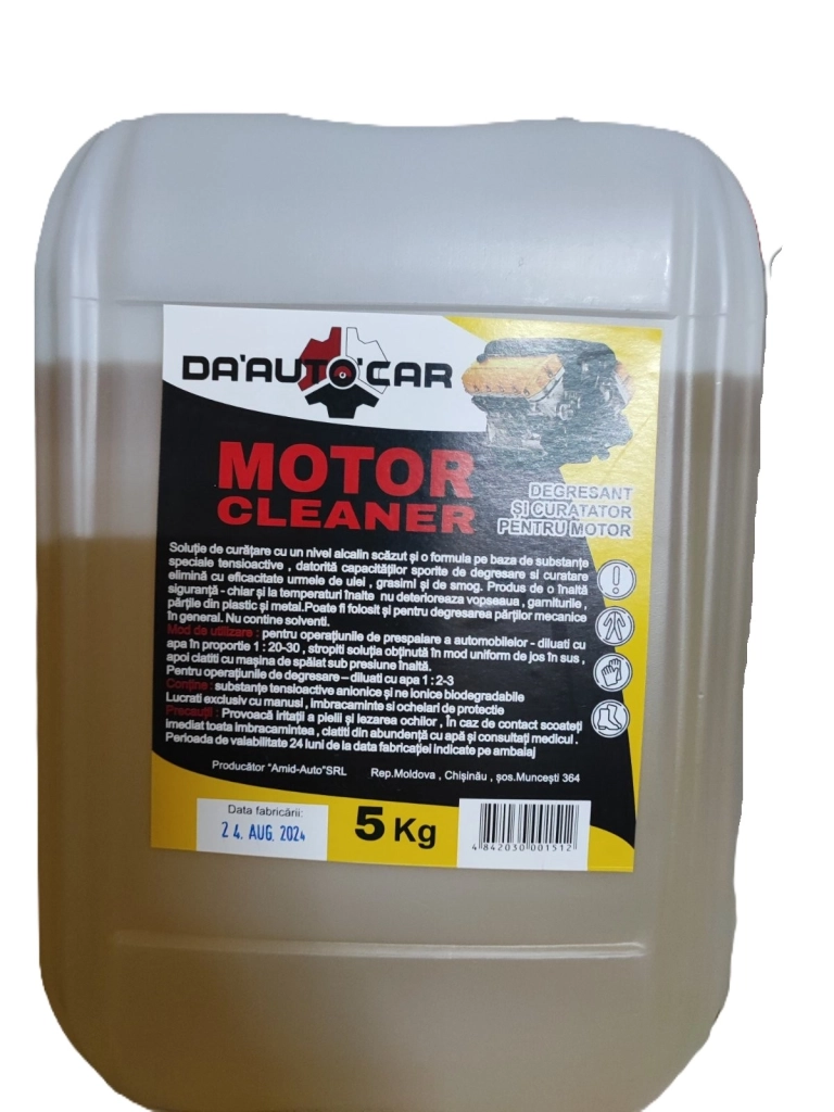 MOTOR CLEANER 5 кг ’DA’AUTO’CAR’ Обезжириватель и очиститель мотора (для бесконтактной мойки)