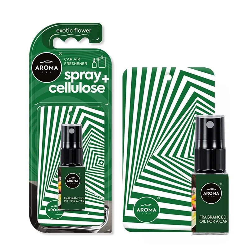Aroma car spray-cellulose (exotic flower) 20мл ароматизатор