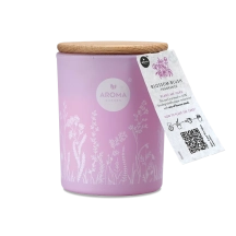 Aroma Home Свеча с Семенами и Ароматом Розовои Розы 150г