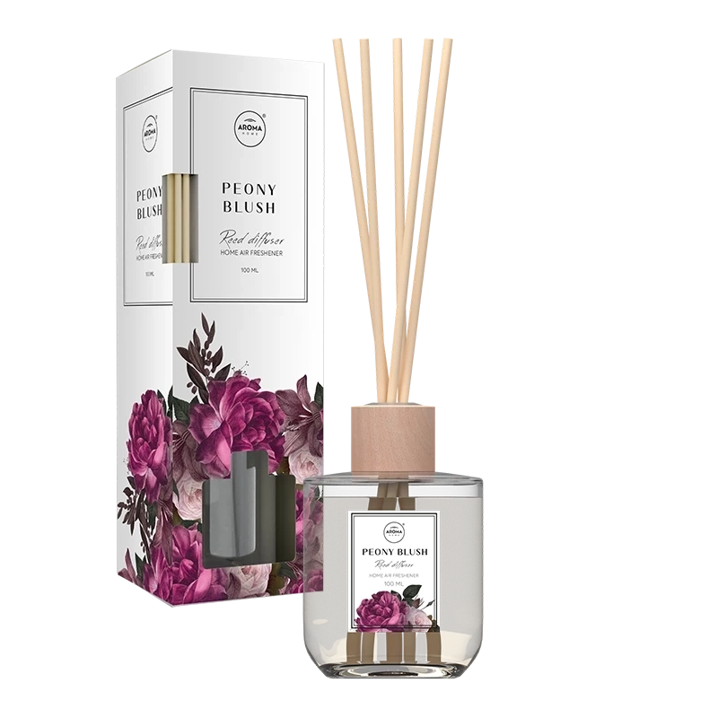 Aroma Home Sticks Reed Diffuser  ,Bujor roz, aromatizator 100ml
