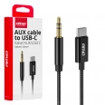 04294 Cablu audio mini USB-C TO AUX TYPE Mini Jack 3,5 mm, 1 m
