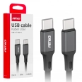 03902 Cablu de incarcare USB-C—TO TYPE-C 60 Вт, 100 см FullLINK 03902 Cablu de incarcare USB-C—TO TYPE-C 60 Вт, 100 см FullLINK