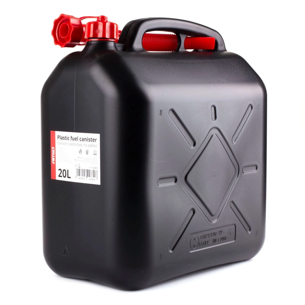 02889 Canistra de combustibil din plastic 20 lit black