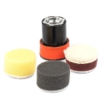 03701 Bureti,tampoane de lustruit,mini set pentru lustruirea pieselor 4 buc