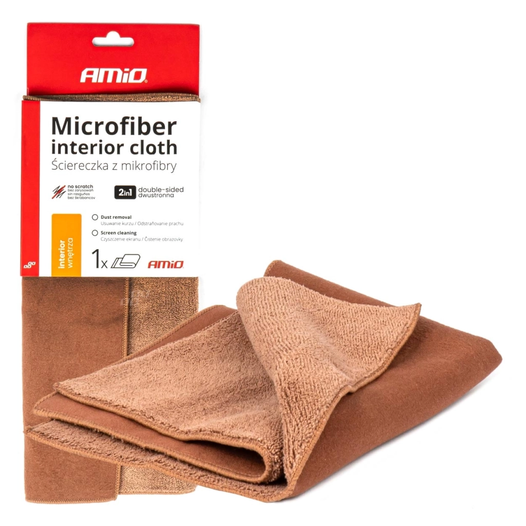 03982 Laveta din microfibra 2in1 p-u salon auto 30x 30 cm