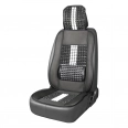 03648 Husa auto cu elemente din lemn GSM-10-Black 131x46cm