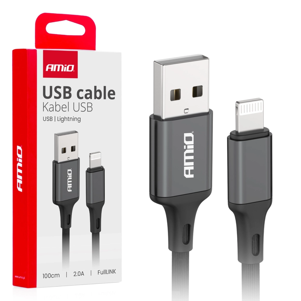 03901 Cablu de incarcare USB-A TO IPH 2A 100 см FullLINK model X118