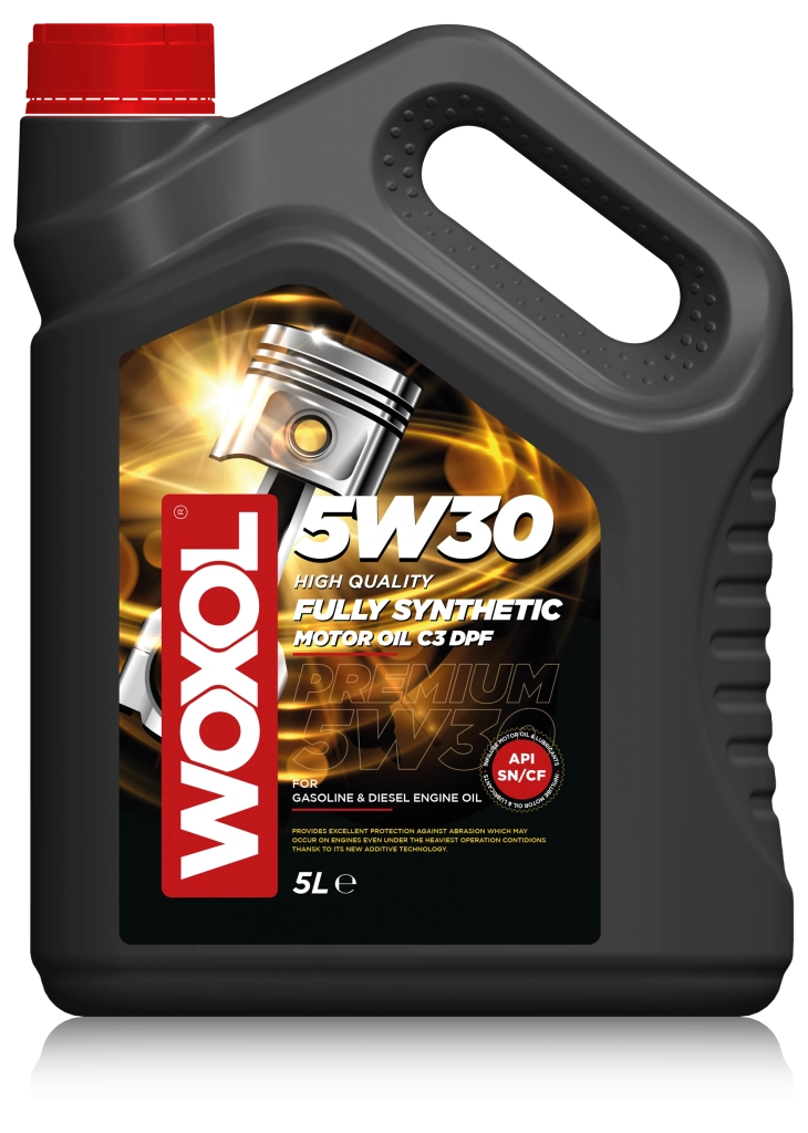 WOXOL Fully Synt. 5W30 SN/CF C3-C4 DPF Моторное масло 5 Л.