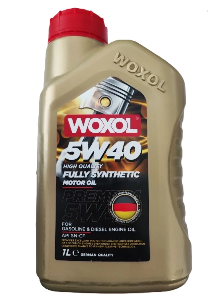 WOXOL Fully Synt. 5W40 SN/CF Моторное масло 1 L.